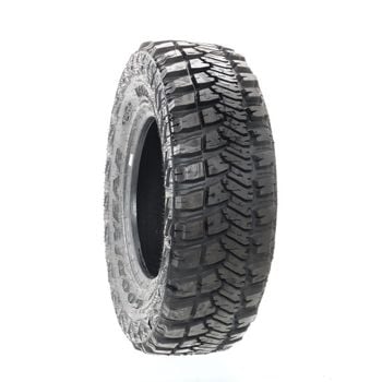 Set of (4) Driven Once LT285/70R17 Goodyear Wrangler MTR with Kevlar 121/118Q - 19.5/32
