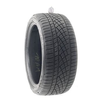 Set of (2) Used 255/40ZR19 Continental ExtremeContact DWS06 100Y - 6.5-7/32