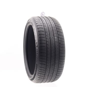 Set of (4) Used 275/35ZR21 Michelin Pilot Sport All Season 4 TO Acoustic 103W - 6.5-7/32