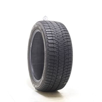 Set of (2) Used 235/50R19 Bridgestone Blizzak WS90 Studless 99H - 9/32